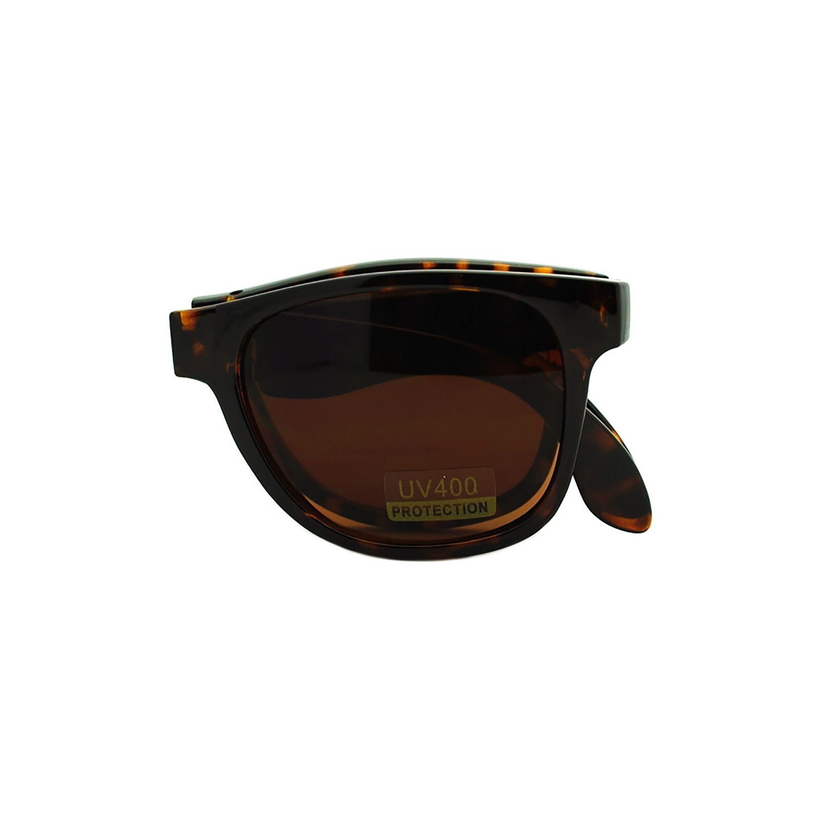 Folding Foldable Sunglasses 80’s Classic Square Horn Rim Shades UV 400
