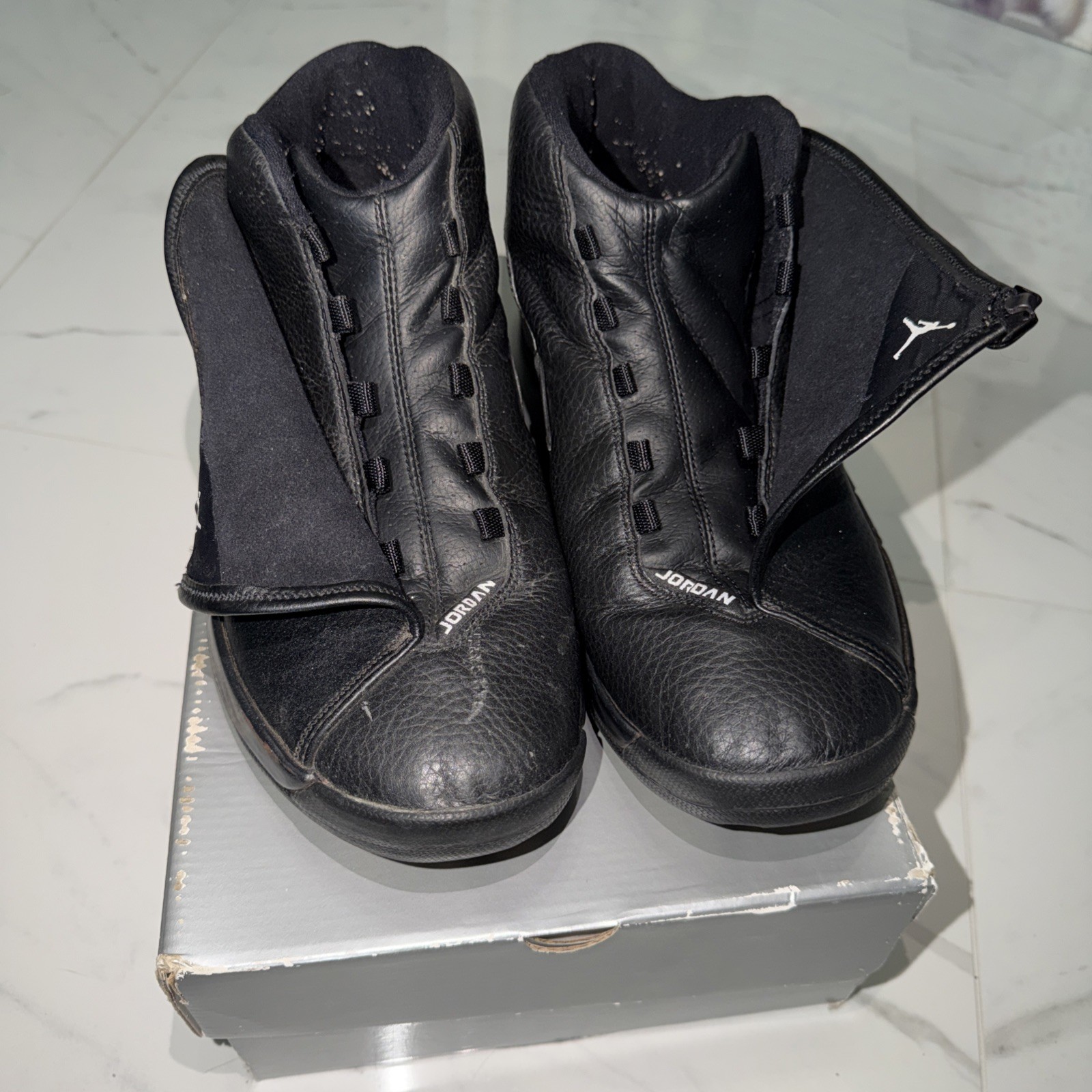 Air Jordan Jumpman Team J Black / Grey SIZE 12