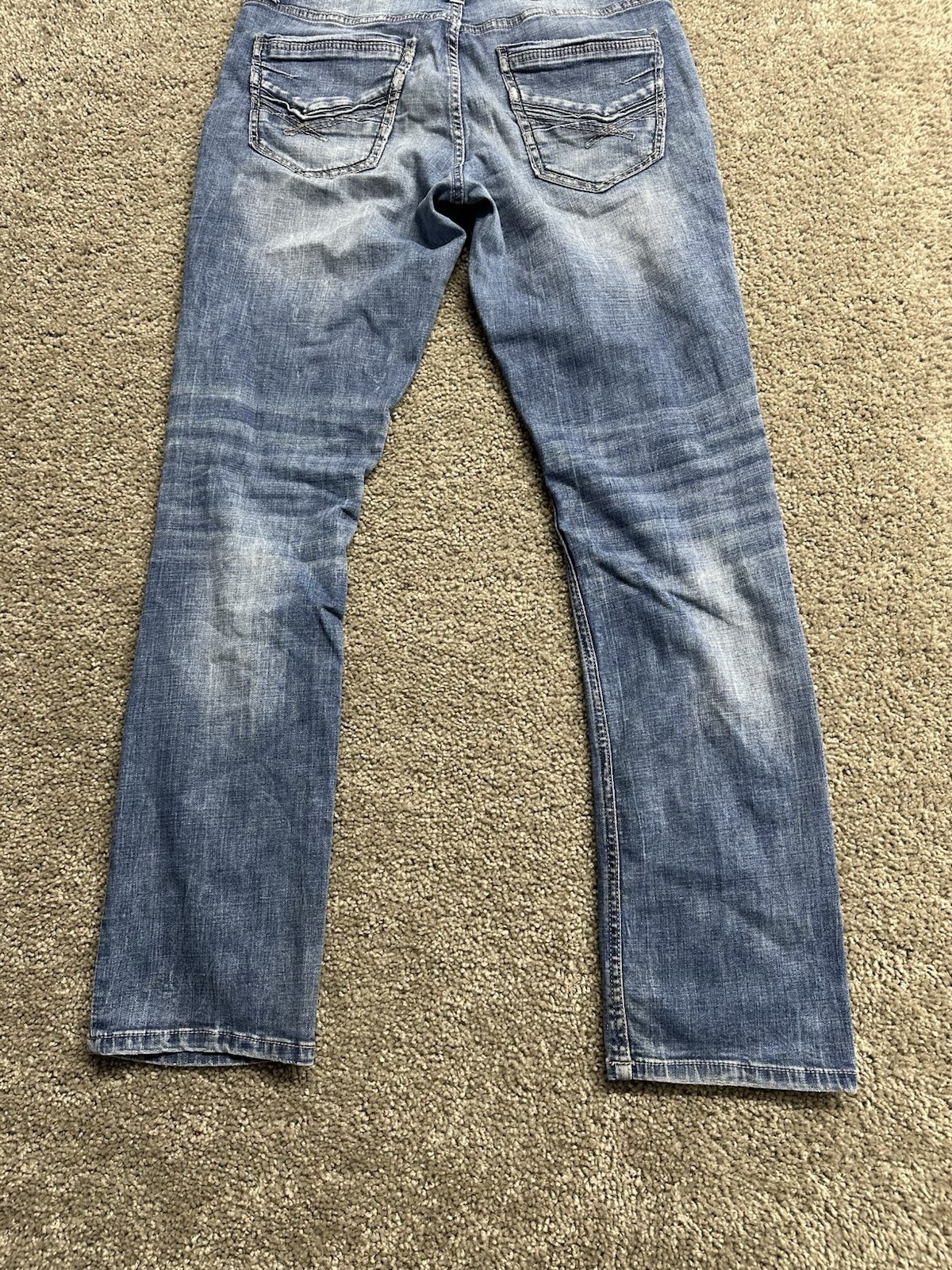 Buckle BKE Mason Taper Stretch Jeans Mens 32R (fits 33×32)