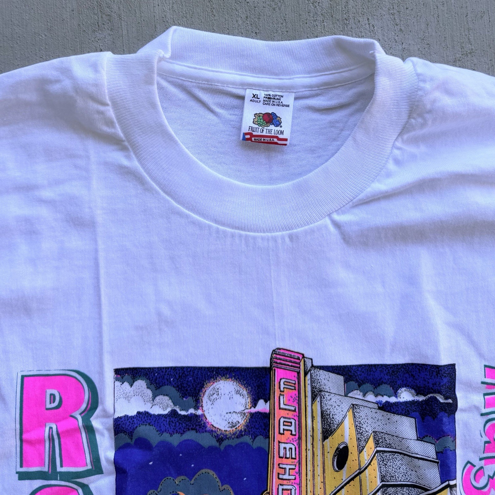 Vintage Hot August Night T Shirt 90s Single Stitch USA Classic Cars