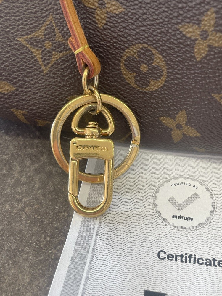 Louis Vuitton Artsy Hobo Bag MM Brown Monogram Canvas W/ COA