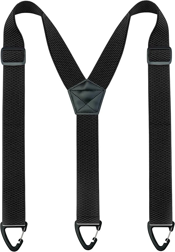Hidden Suspenders for Men under Clothes with 3 Snap Loop (1.48″ Wide)