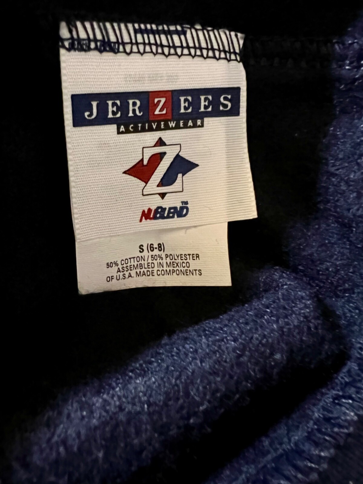 GK “DANCE” GRAPHIC CHILD SMALL NAVY COTTON/POLY ATHLETIC LOUNGE SWEATPANTS Sz CS