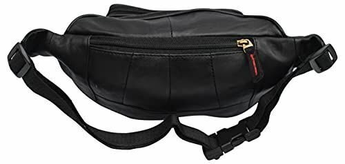 Genuine Leather Lambskin Waist Bag Fanny Pack with RFID Protection, The Perfect
