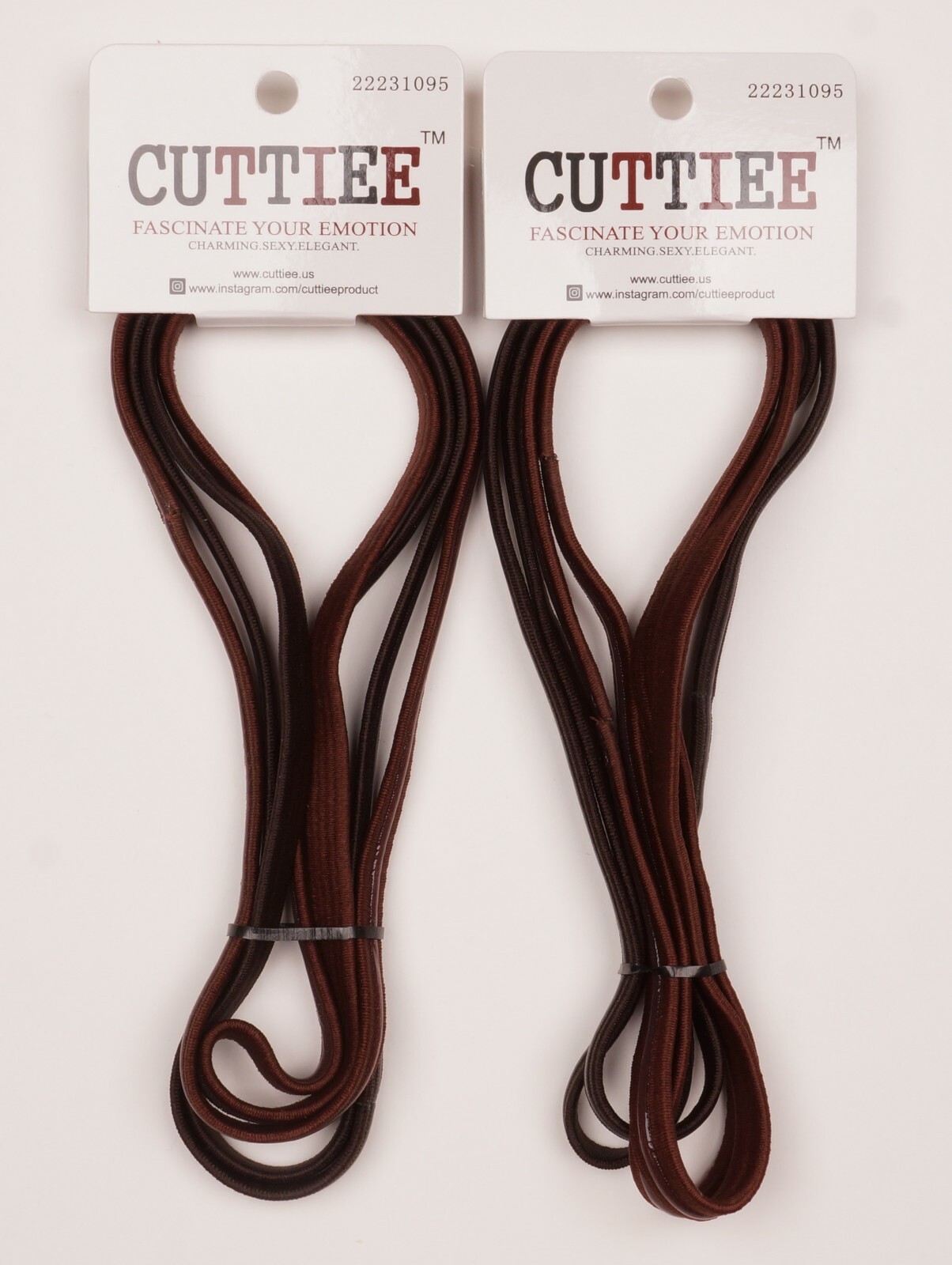 Cuttiee #1090 2Cds Lot No Slip Gel Headwrap Headband 4Ps/cd (8Pcs Tota)l