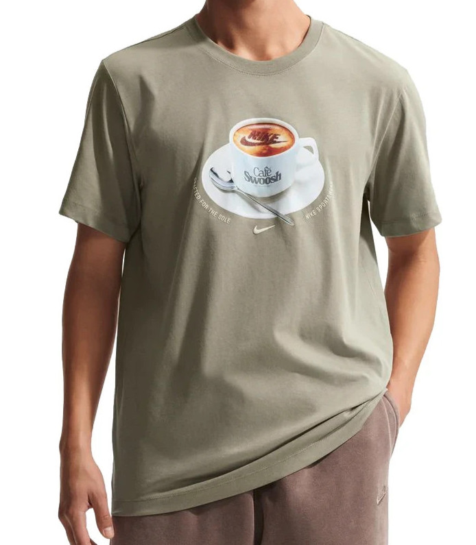 Nike Sportswear Men’s Light Army Cafe Swoosh T-Shirt (IH1159-320) Sz M/L/XL/XXL