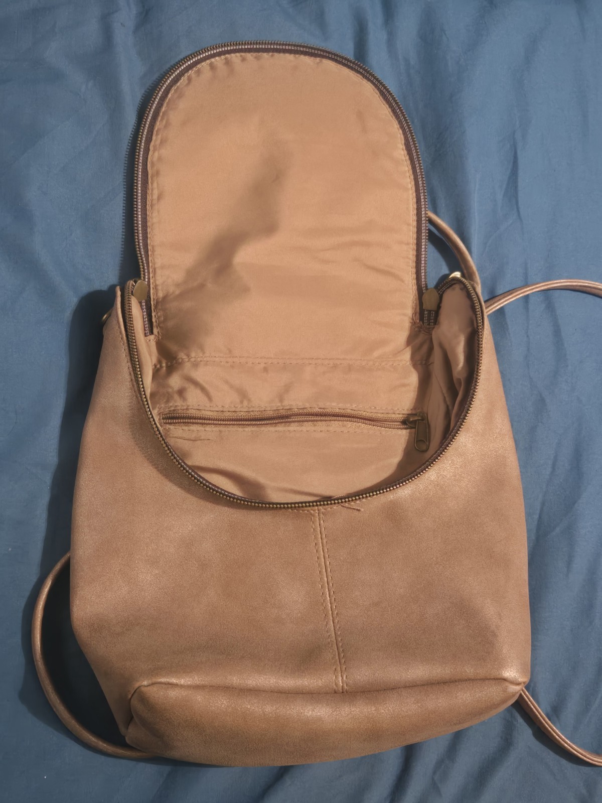 Small Beige Shoulder Crossbody Bag Purse