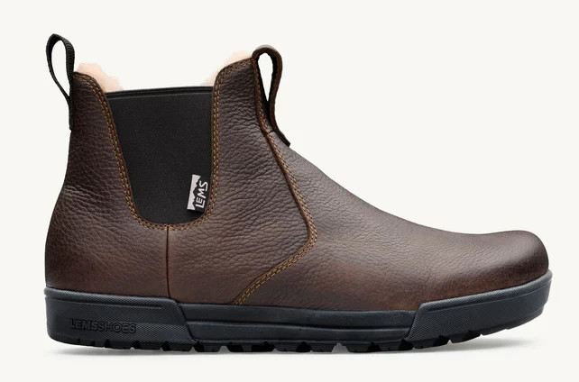 Lems Men’s Chelsea Boot Tuff – DARK ROAST (ALL SIZES/NEW) – WATERPROOF ⭐️