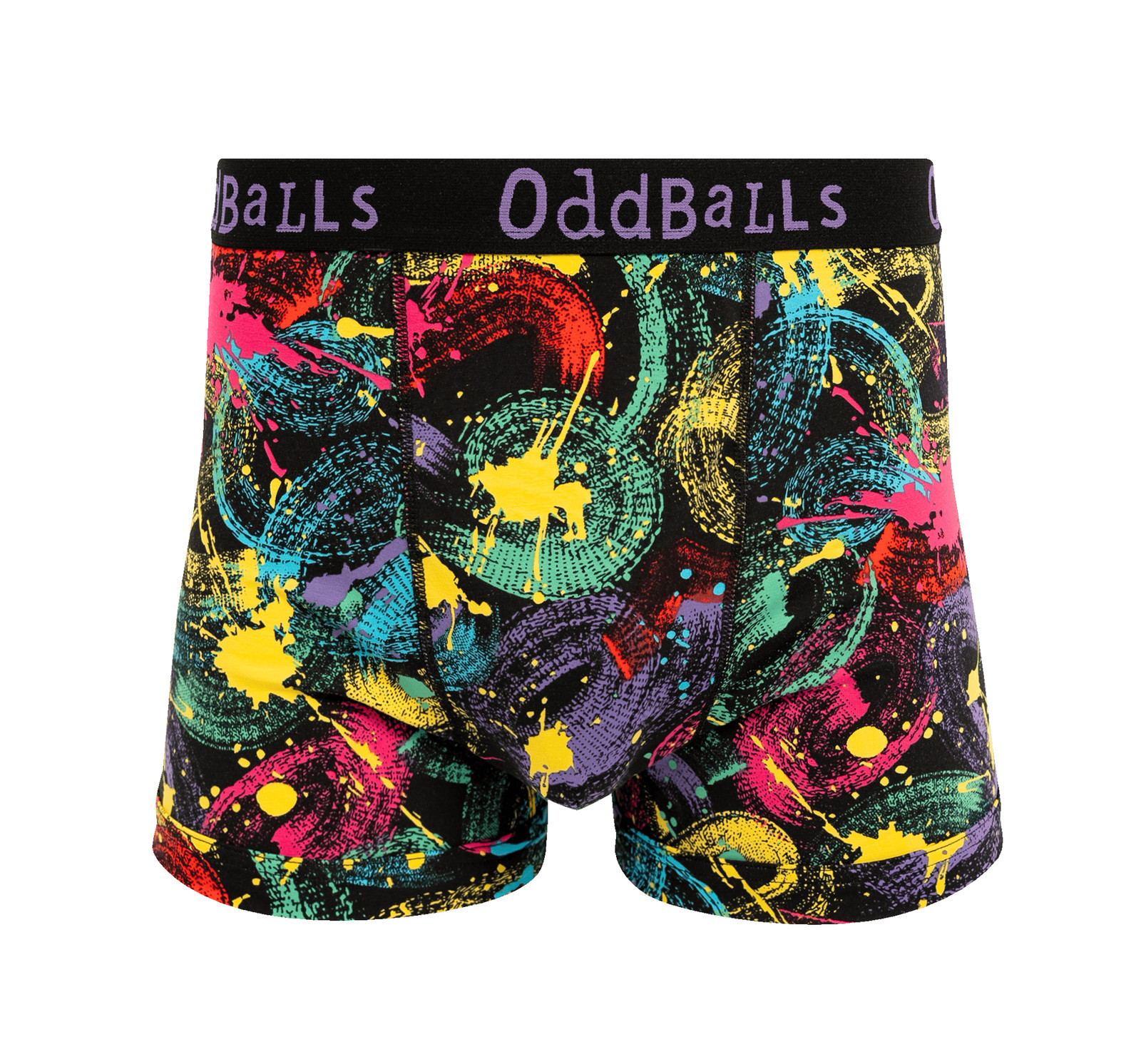 OddBalls Splat – Mens Cotton Boxer Shorts