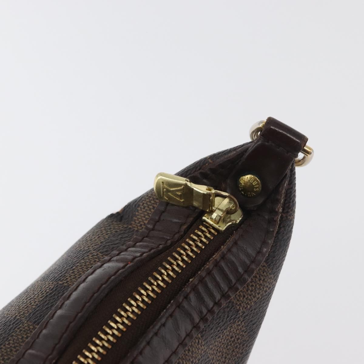 LOUIS VUITTON Damier Ebene Illovo PM Shoulder Bag N51996 LV Auth BA12761