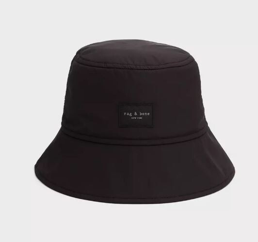 Rag & Bone Black Addison Bucket Hat size: S/M and M/L