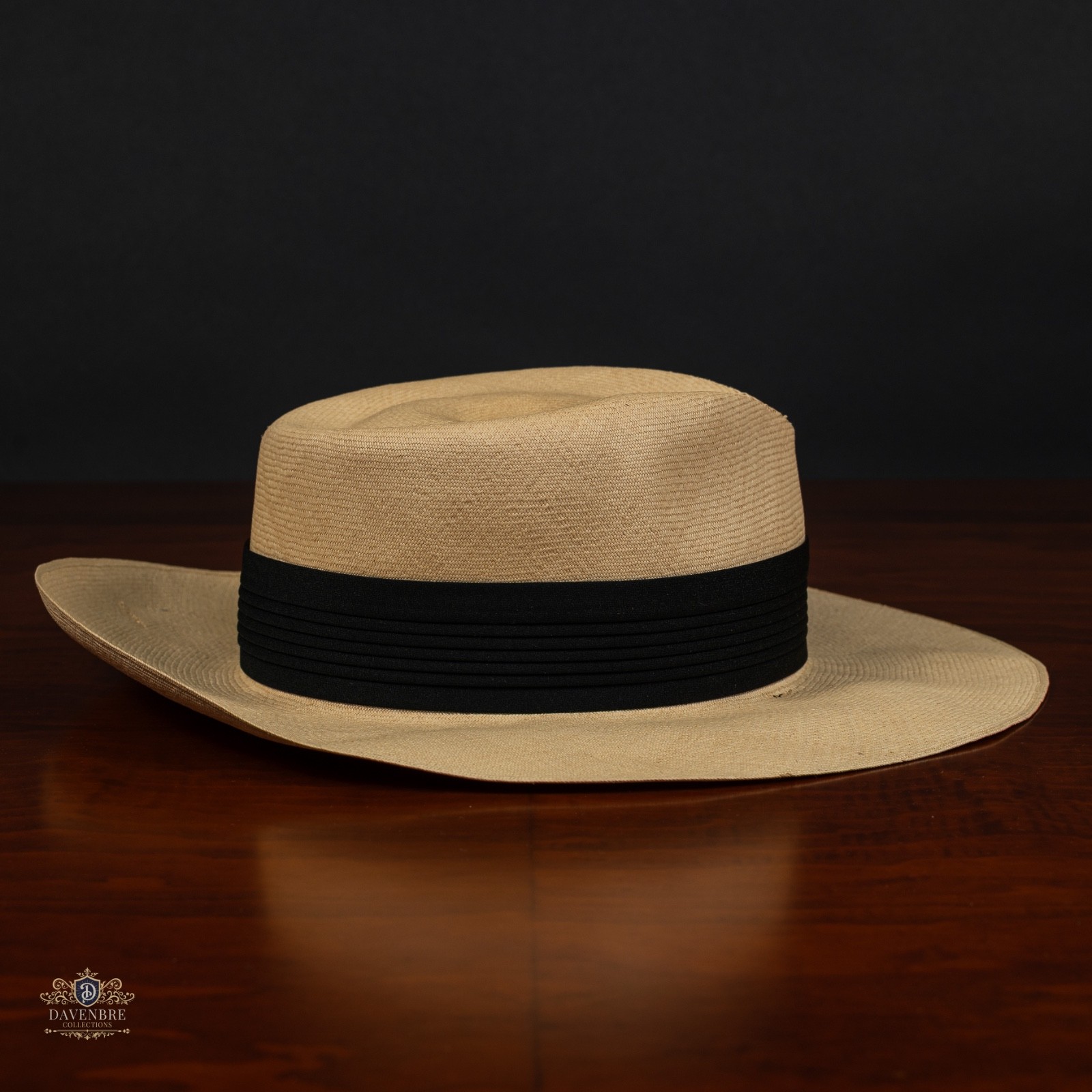 Panama Hats Direct Havana Toquilla Palm Fino Straw Panama Hat Natural 7 1/8