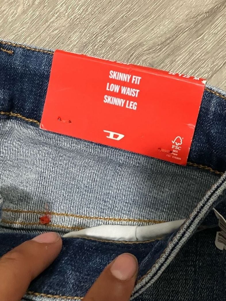 Diesel D-Strukt Slim Fit Jeans