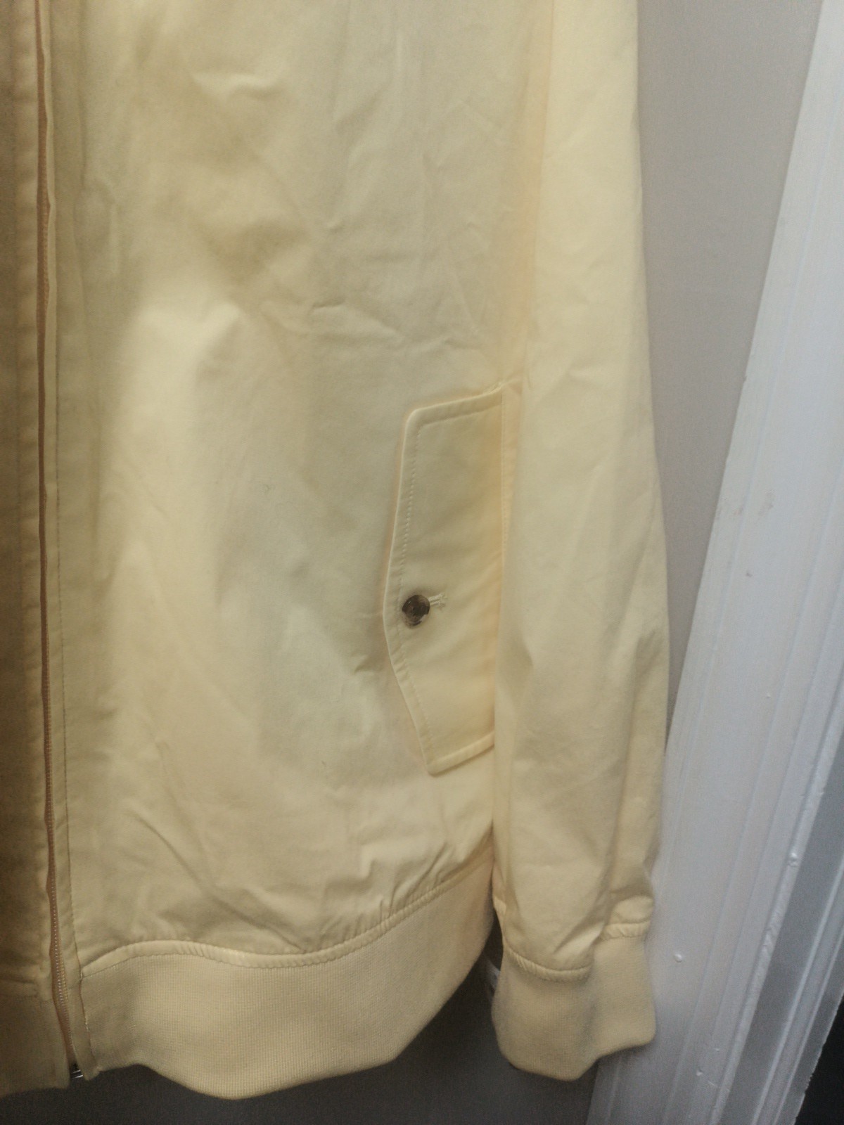 CLUB ROOM Men’s Regular-Fit Bomber Jacket Lightweights Pale Sun Yellow XXL