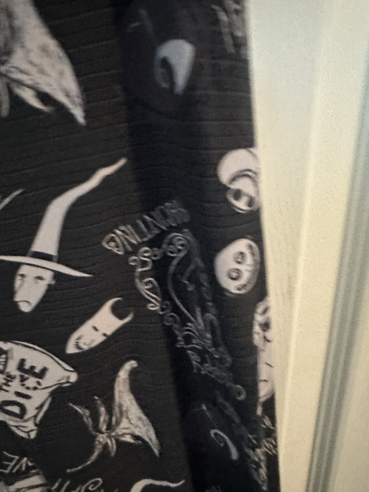 Lularoe Disney Pre Own Nightmare Before Christmas Jack Skellington Gray -TC2