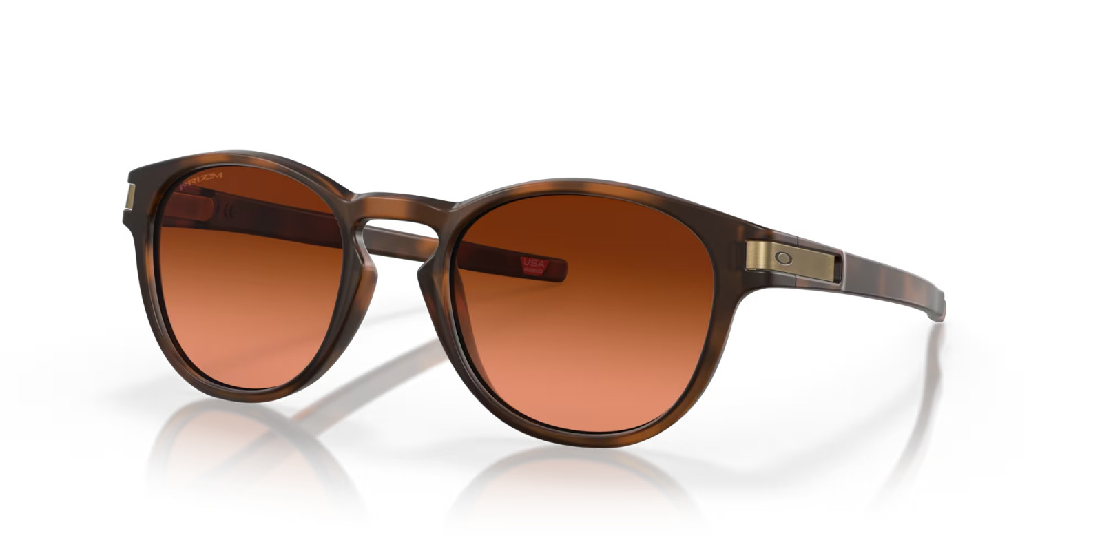 Oakley Sunglasses Latch OO9265-60 Matte Brown Tortoise Prizm Brown Gradient