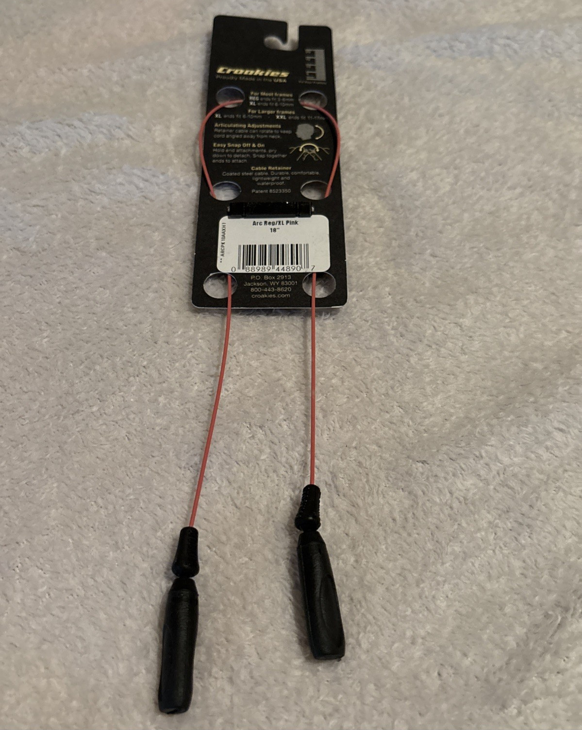 Croakies Arc System Cable Retainers 18″ Reg/XL