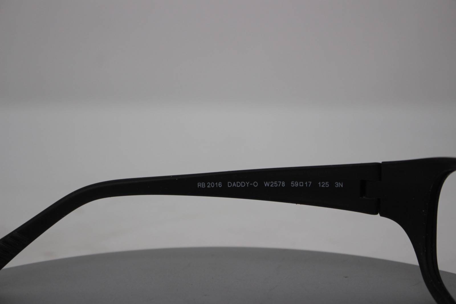 Ray-Ban Daddy-O RB2016 W2578 Sunglasses Frame Only Black Full Rim 59-17-125