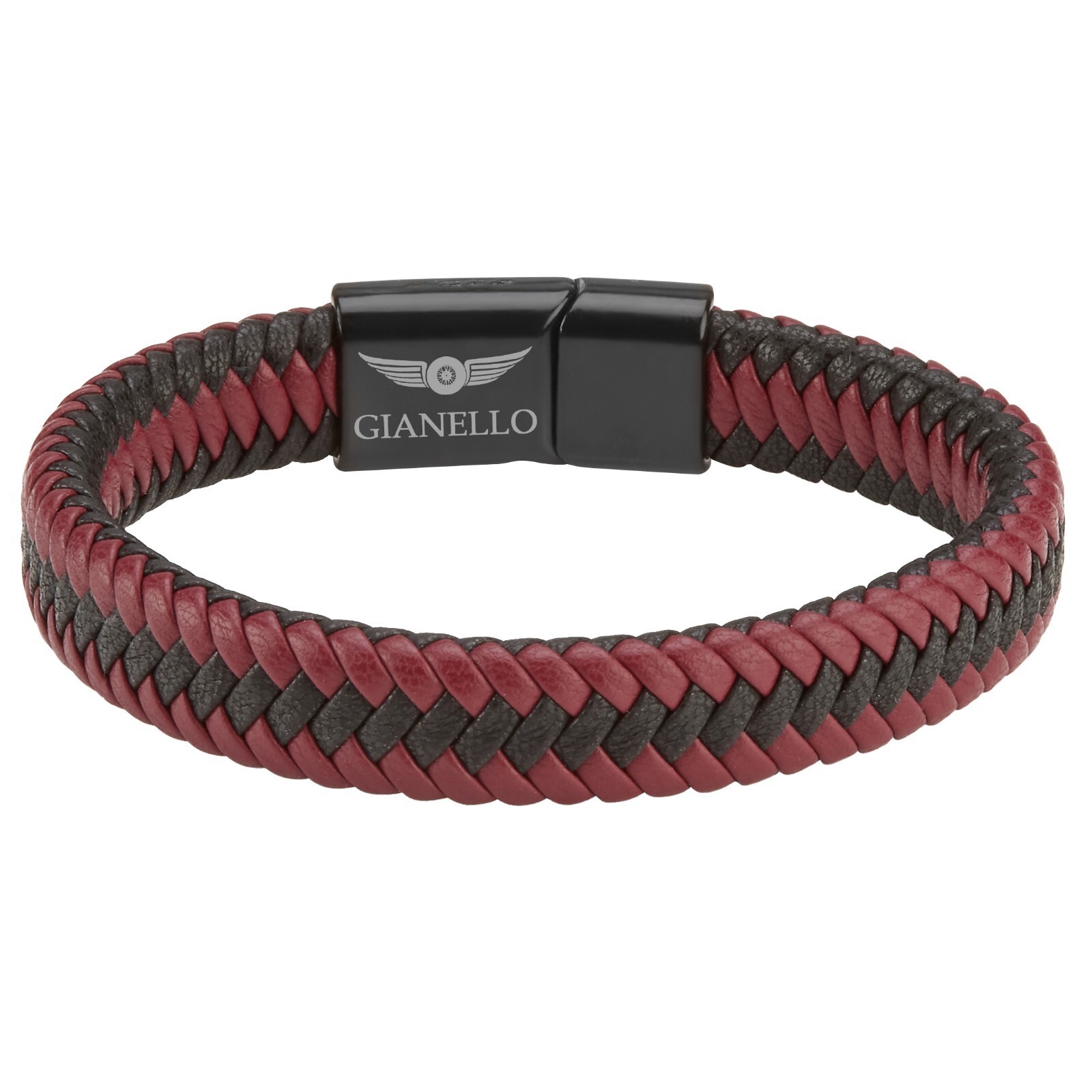 Gianello Handmade Men’s Rope Twist Bracelet (Large-8.5 inch)