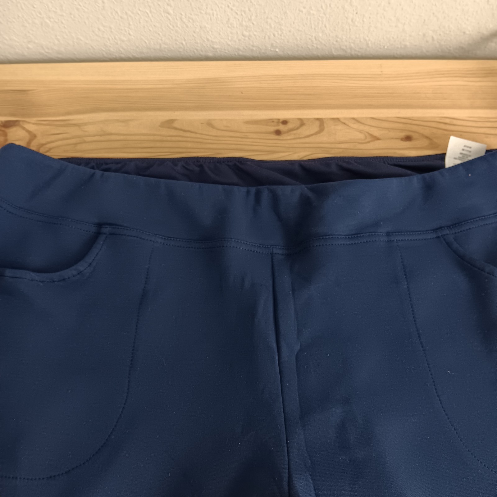 Belle by Kim Gravel Regular ScubaLuxe Slim Straight Pant, Twilight Sz XL a714148
