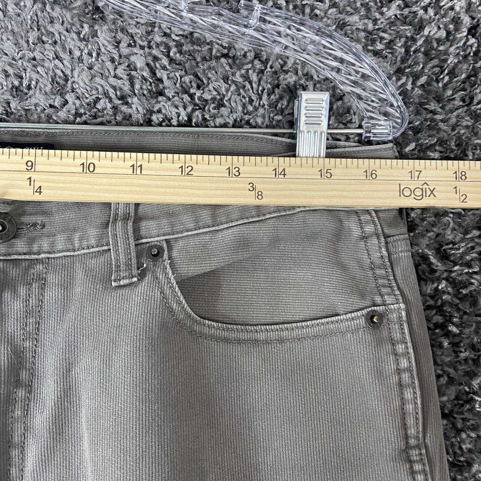 J Crew The Sutton Gray Pants Men’s 33×31