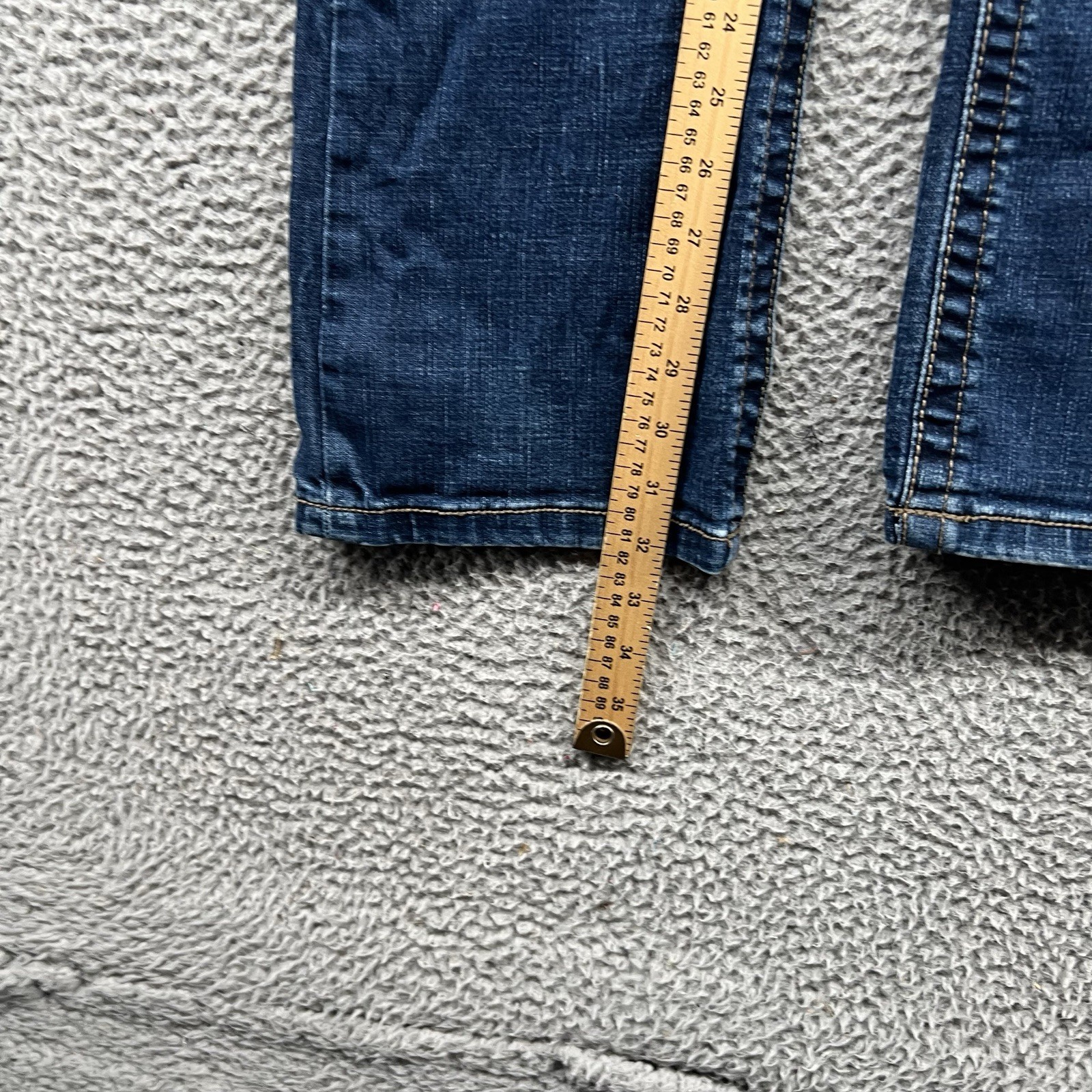 Wrangler Willow Ultimate Riding Jeans Womens Fit 32×32 Blue Denim Pants Stretch