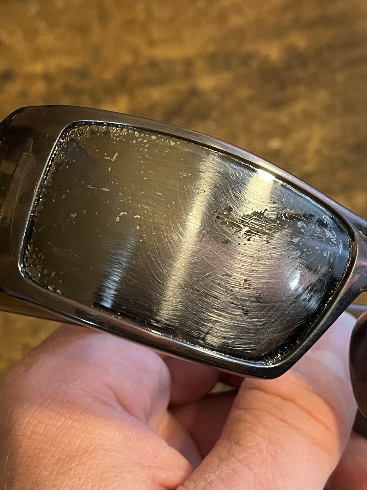 Oakley Gascan Transparent Sunglasses. Frame Only READ