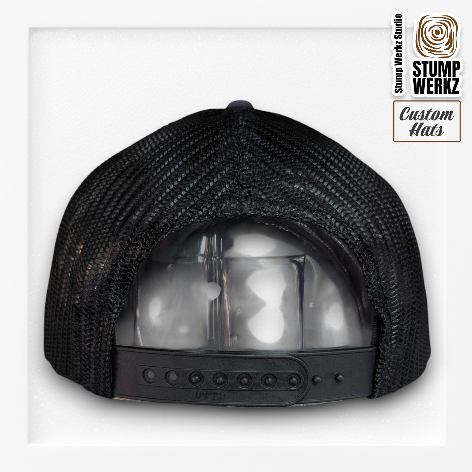 Custom Hat Trucker Baseball Cap Richardson Leather Patch Funny F-CAW-F Crow