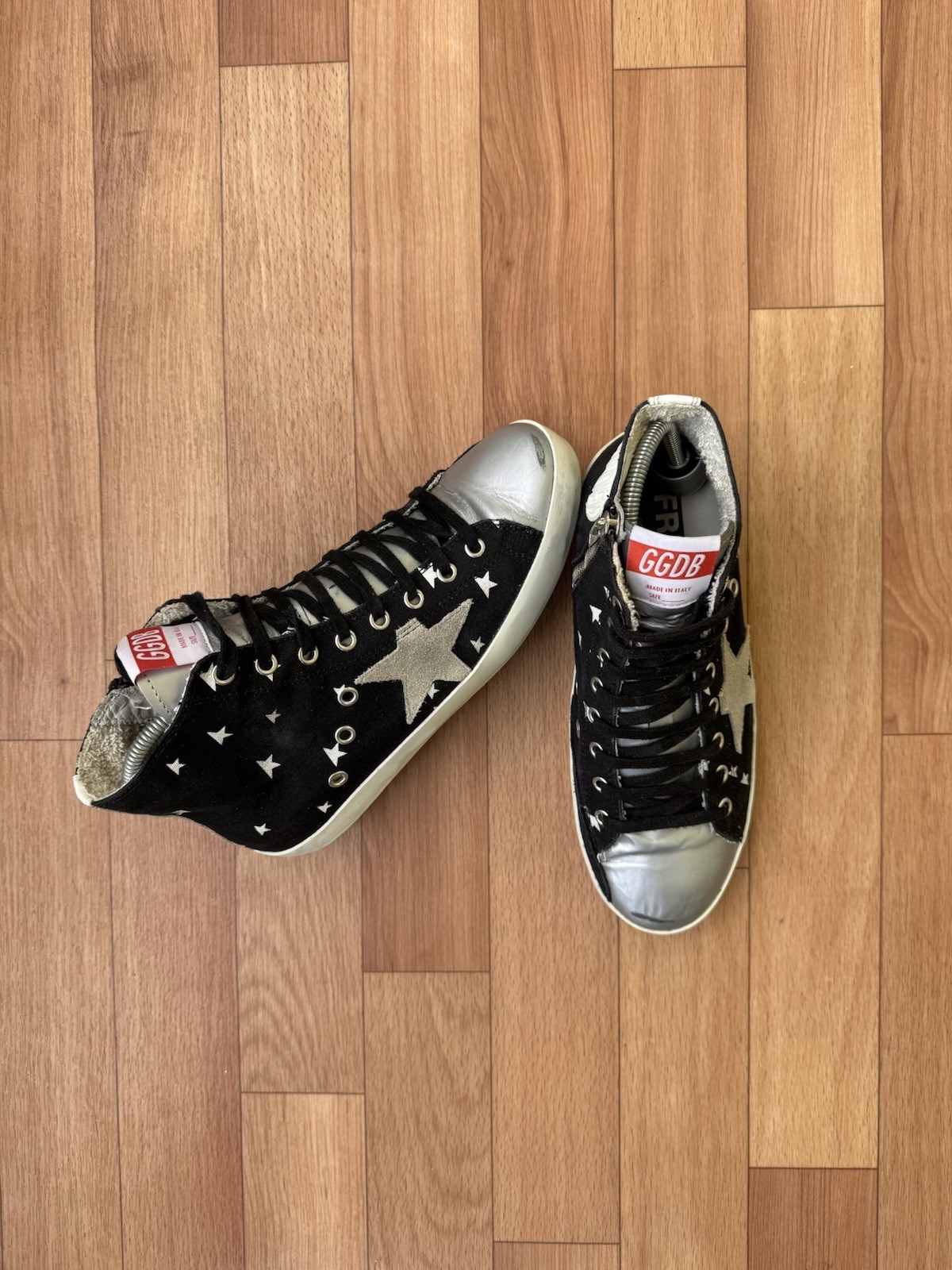 AUTHENTIC GOLDEN GOOSE FRANCY SNEAKERS SIZE EU 37 , US 7 , UK 4