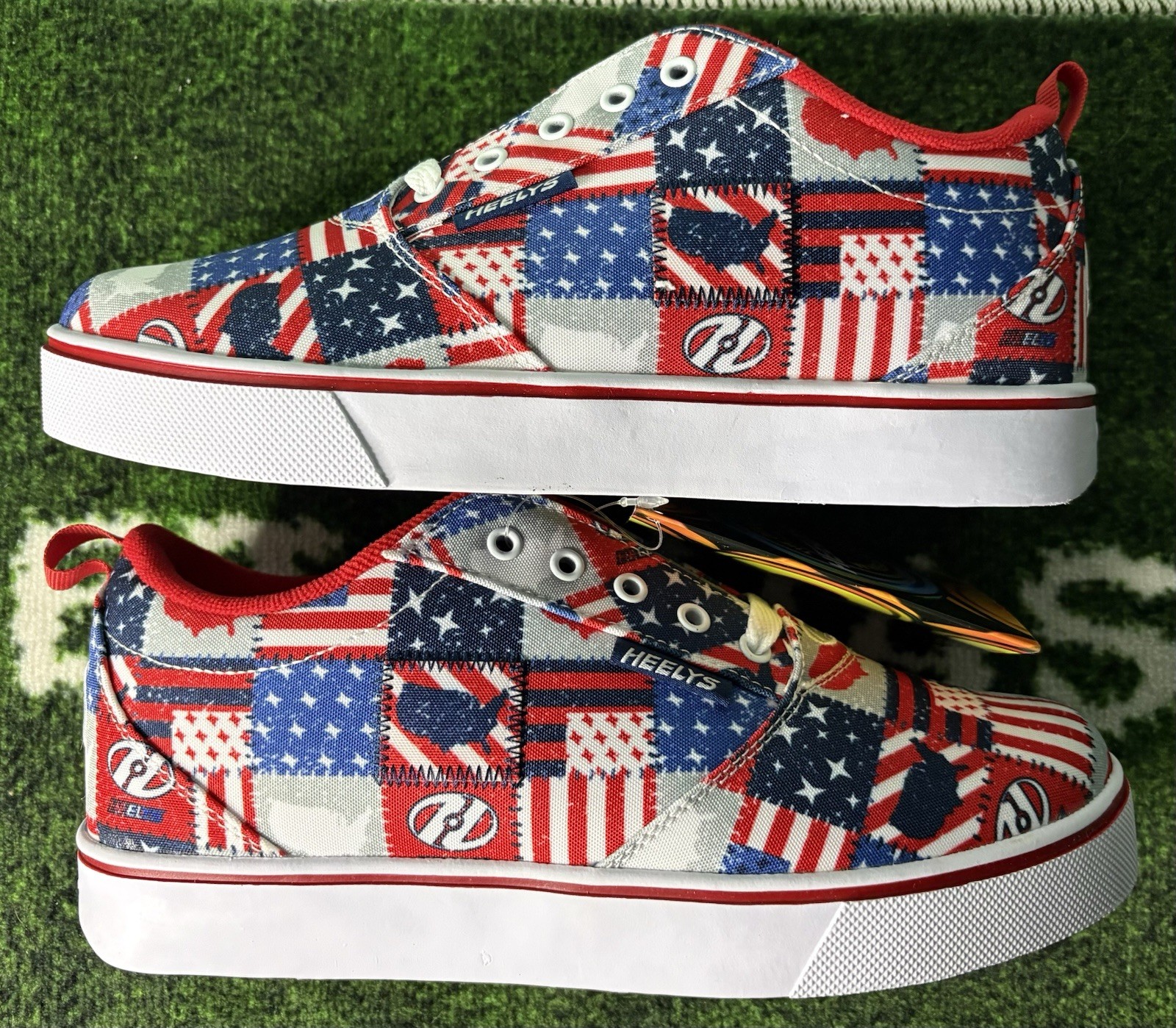 US Men’s 8/W 9 – Heelys Pro 20 Prints “Red White Blue” New in Box