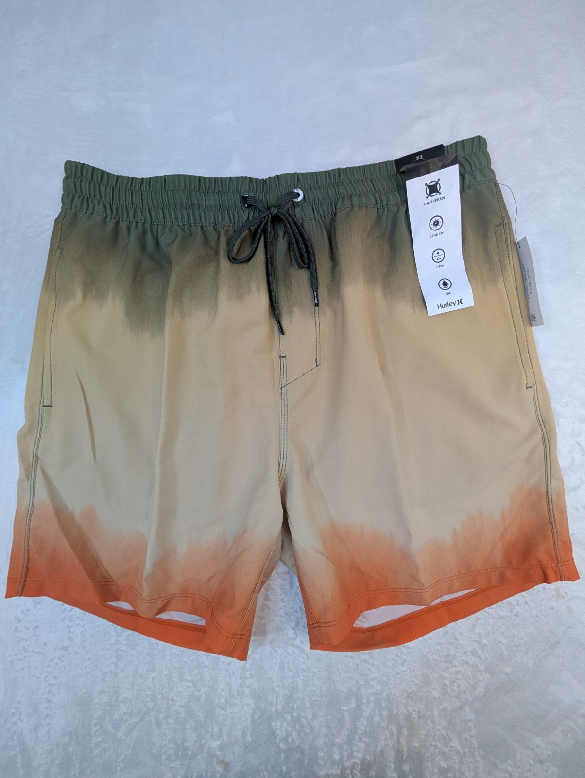 Hurley Mens Size Large 6″ Inseam Swim Shorts Trunks Cannonball Volley 17 NWT