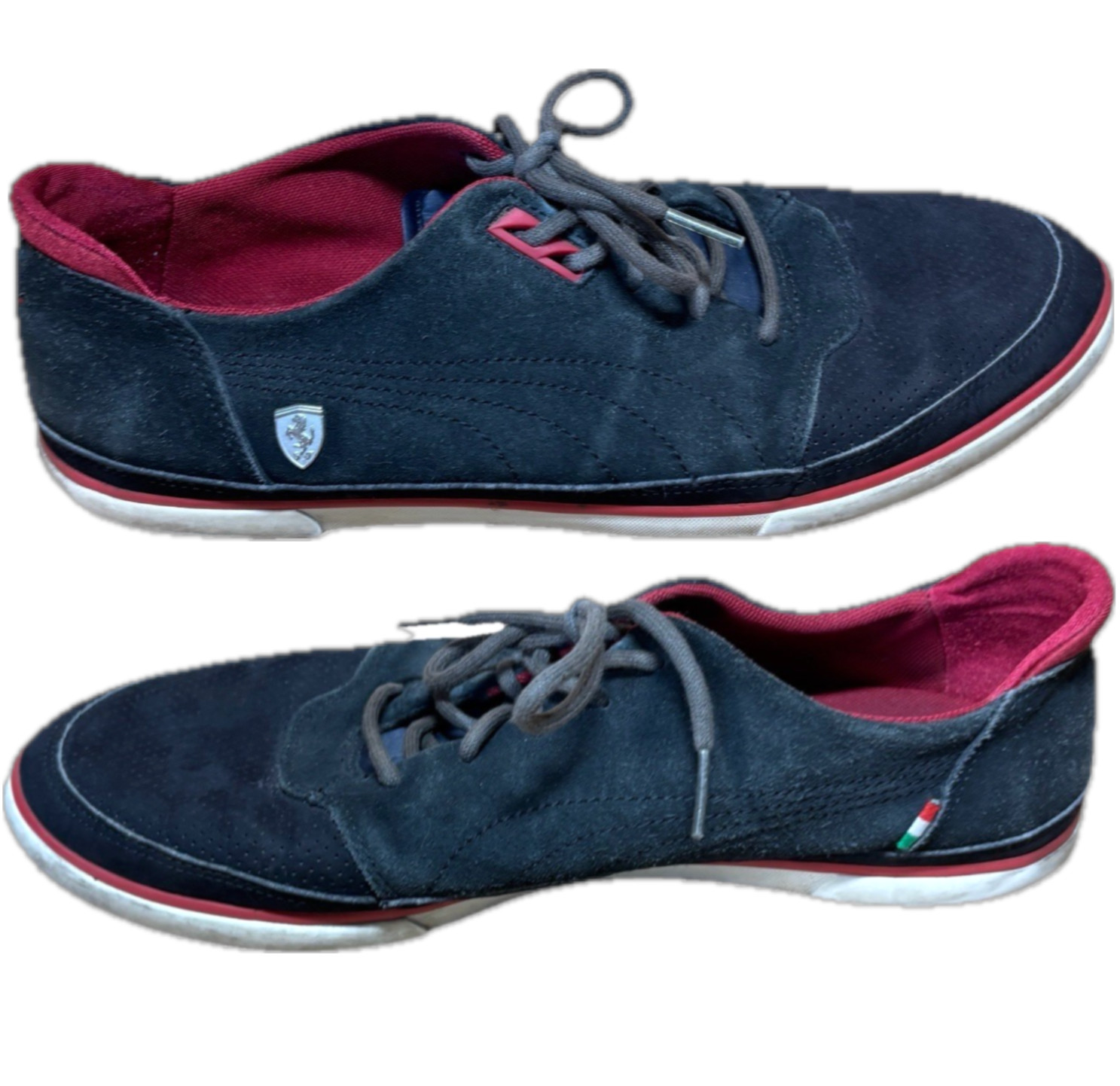 Puma Ferrari Driving Shoes Suede Flexible Scuderia Car Sneakers EU 42.5 Mens 9.5