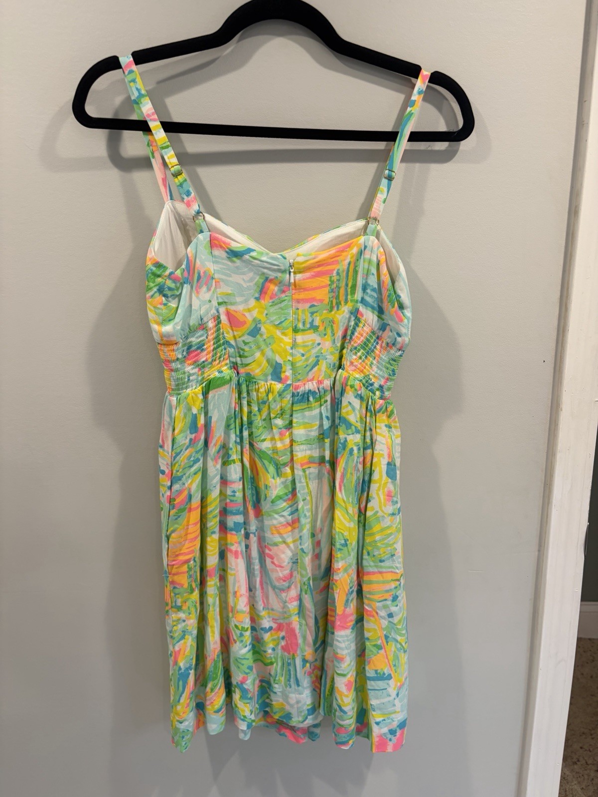 Lilly Pulitzer Women’s Tropical Print Spaghetti Strap Maxi Dress Size 00