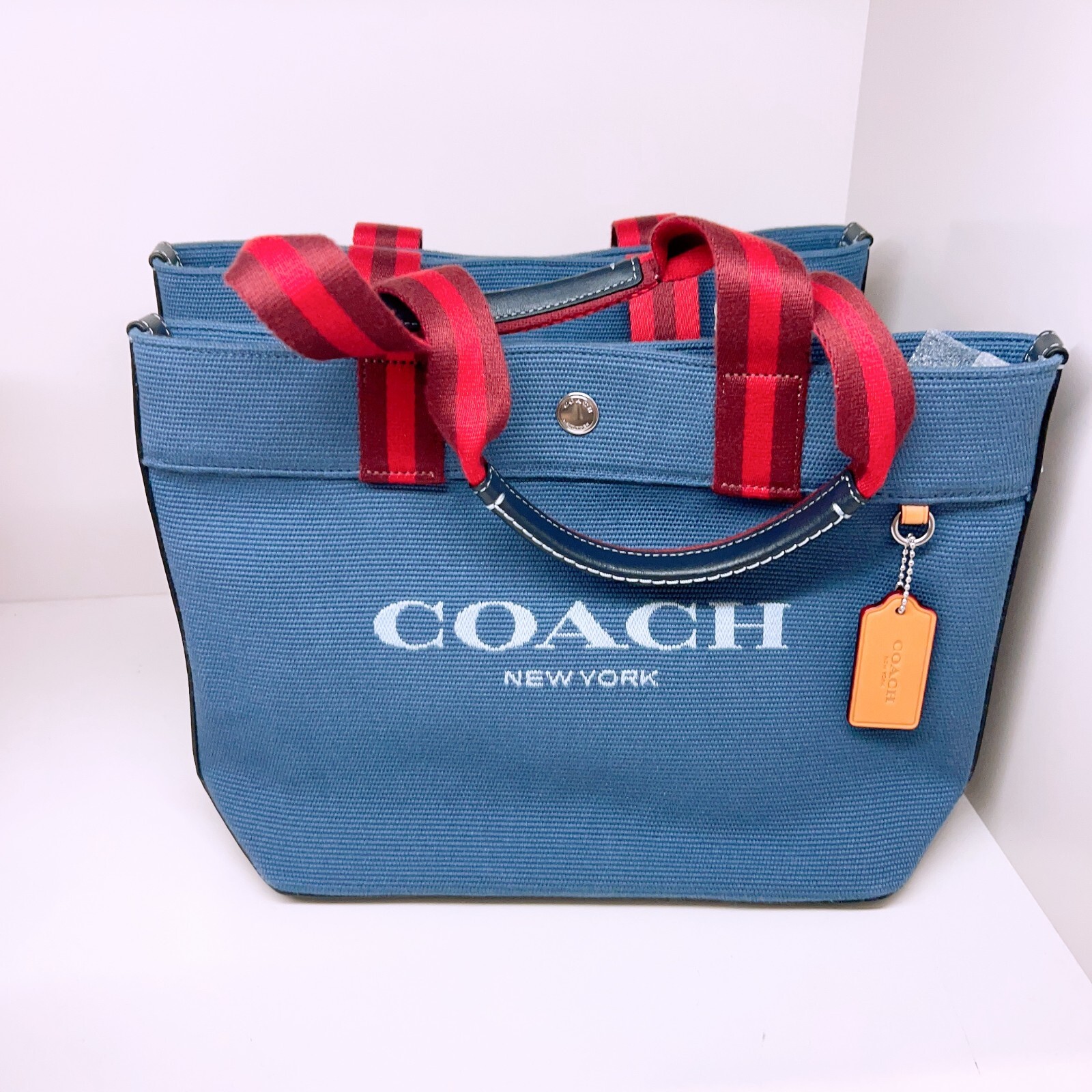 NWT Coach MEN’S Small Canvas Tote CK168