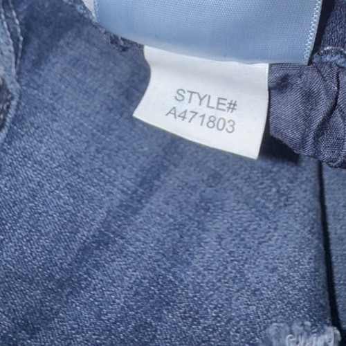 Laurie Felt Sz 14P Relaxed Straight Leg Blue Forever Denim Stretch Mid Rise