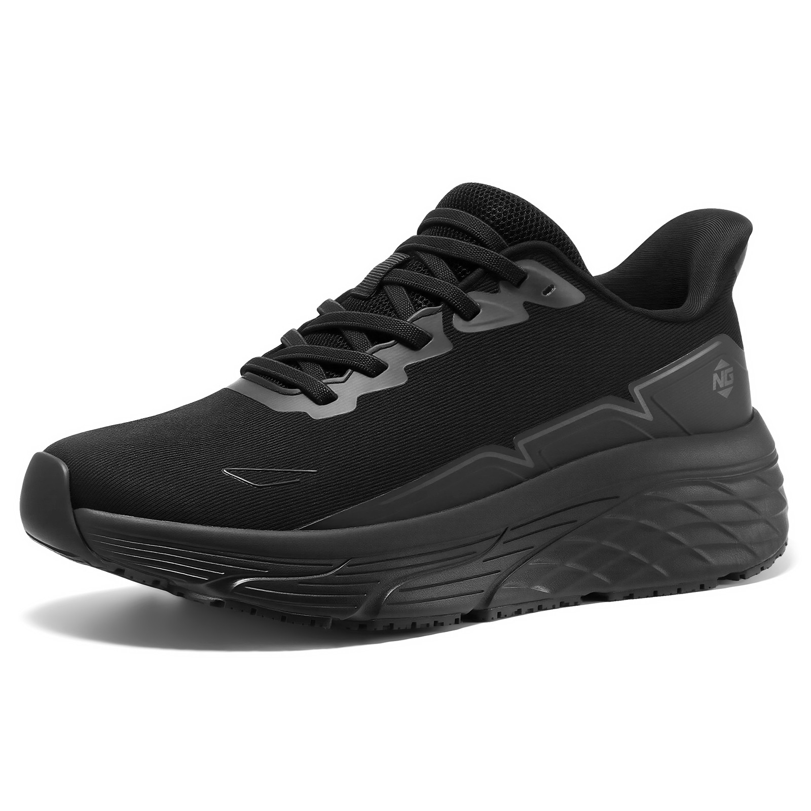 NINGO Women’s Non Slip Work Shoes Waterproof Walking Sneakers Slip On Chef Shoes