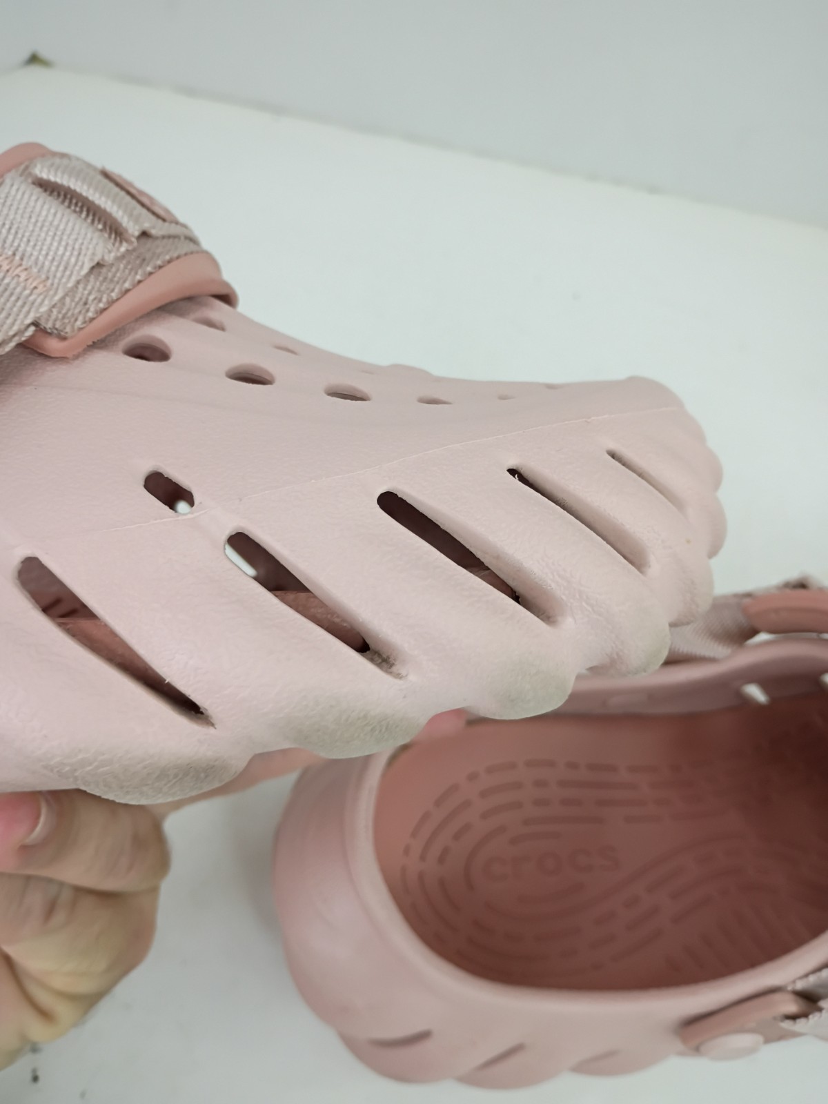 Crocs Echo Clog Clay Pink US Size Women’s 8 Men’s 6