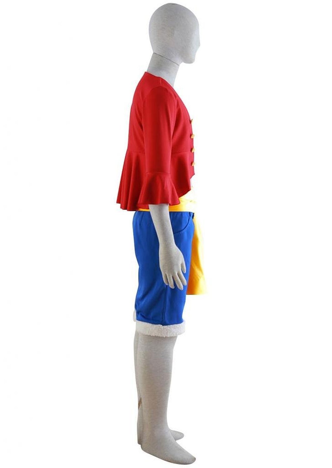 One Piece Monkey D Luffy New World Costume Outfits for Halloween & Cosplay Party