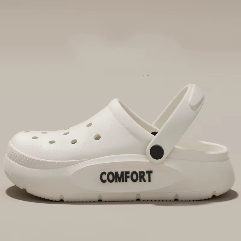 Antislip Garden Clogs Thick Sole Mules Men Women Comfort Beach Sandals