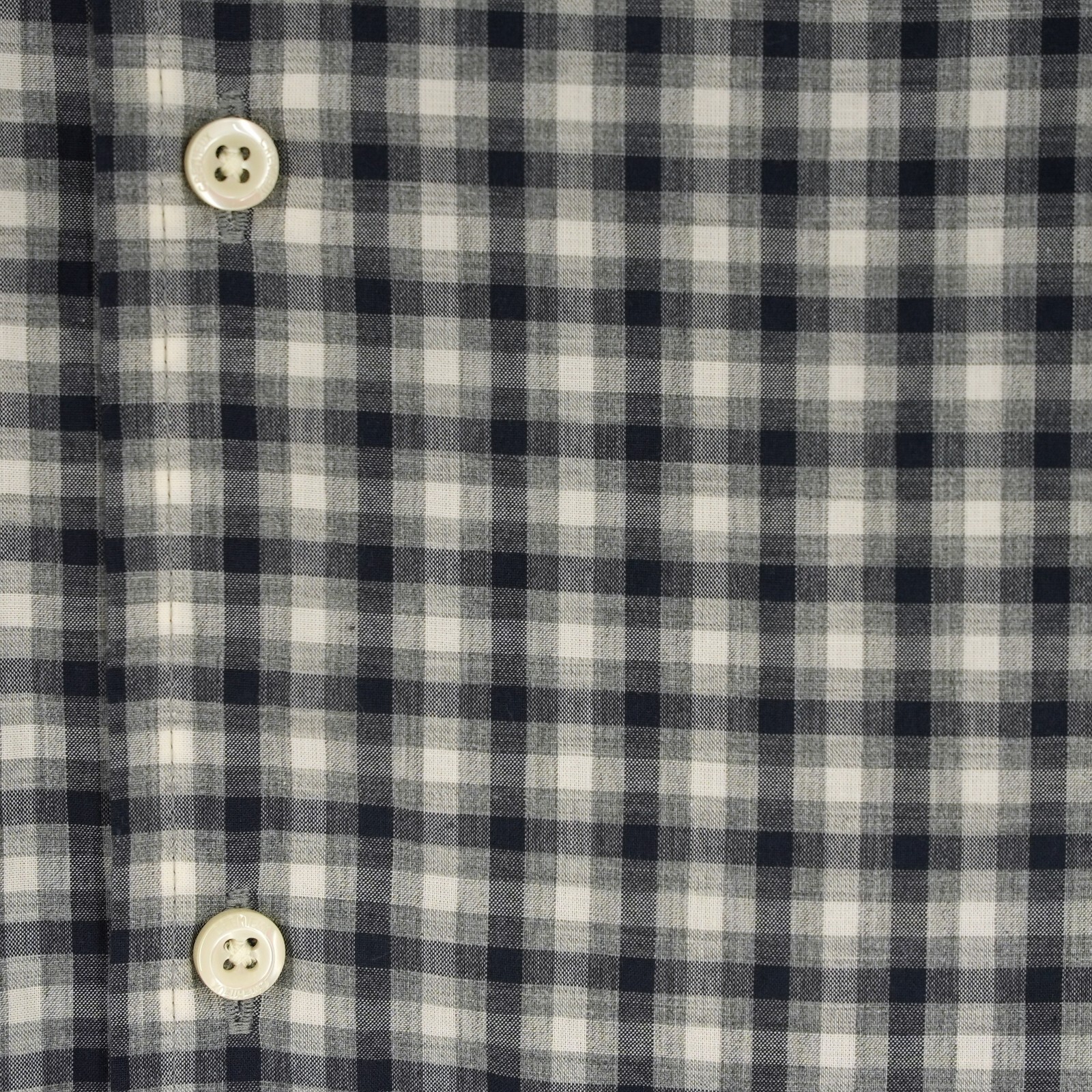 Cremieux Men’s Long Sleeve Shirt XL Gray Navy Check 100% Cotton NWT $79.50
