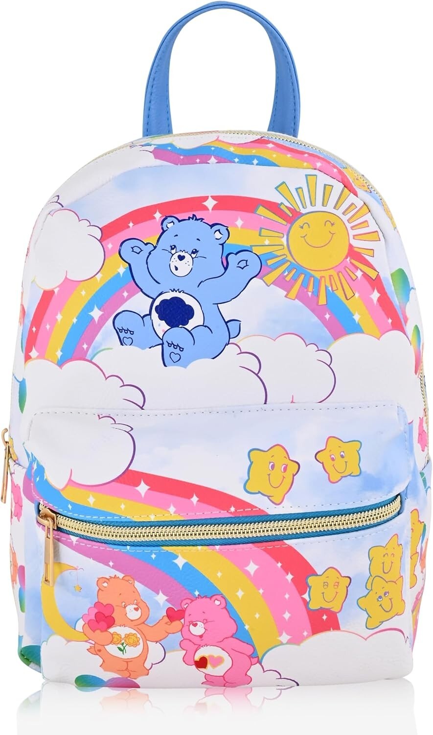 Care Bear Mini 10″ PU Leather Backpack, Shoulder Purse – Brand New w/Tags!