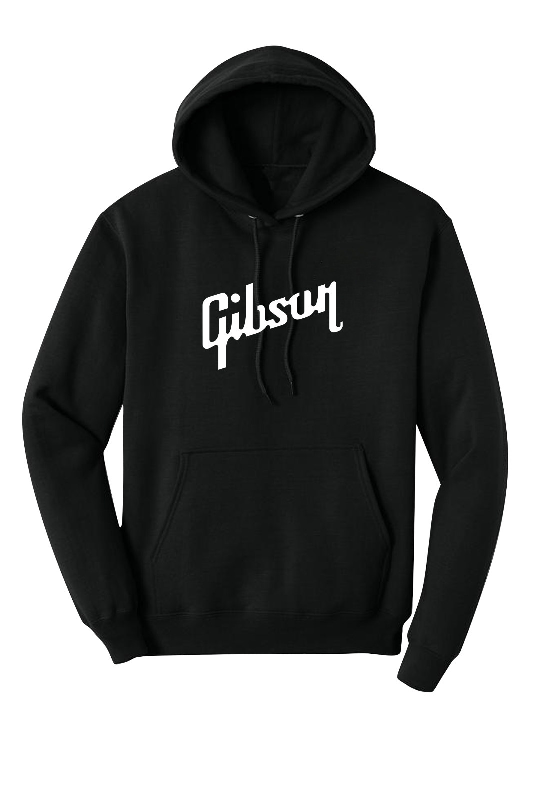 Gibson Guitars Logo PRINTED Pullover Hoodie Sweatshirt