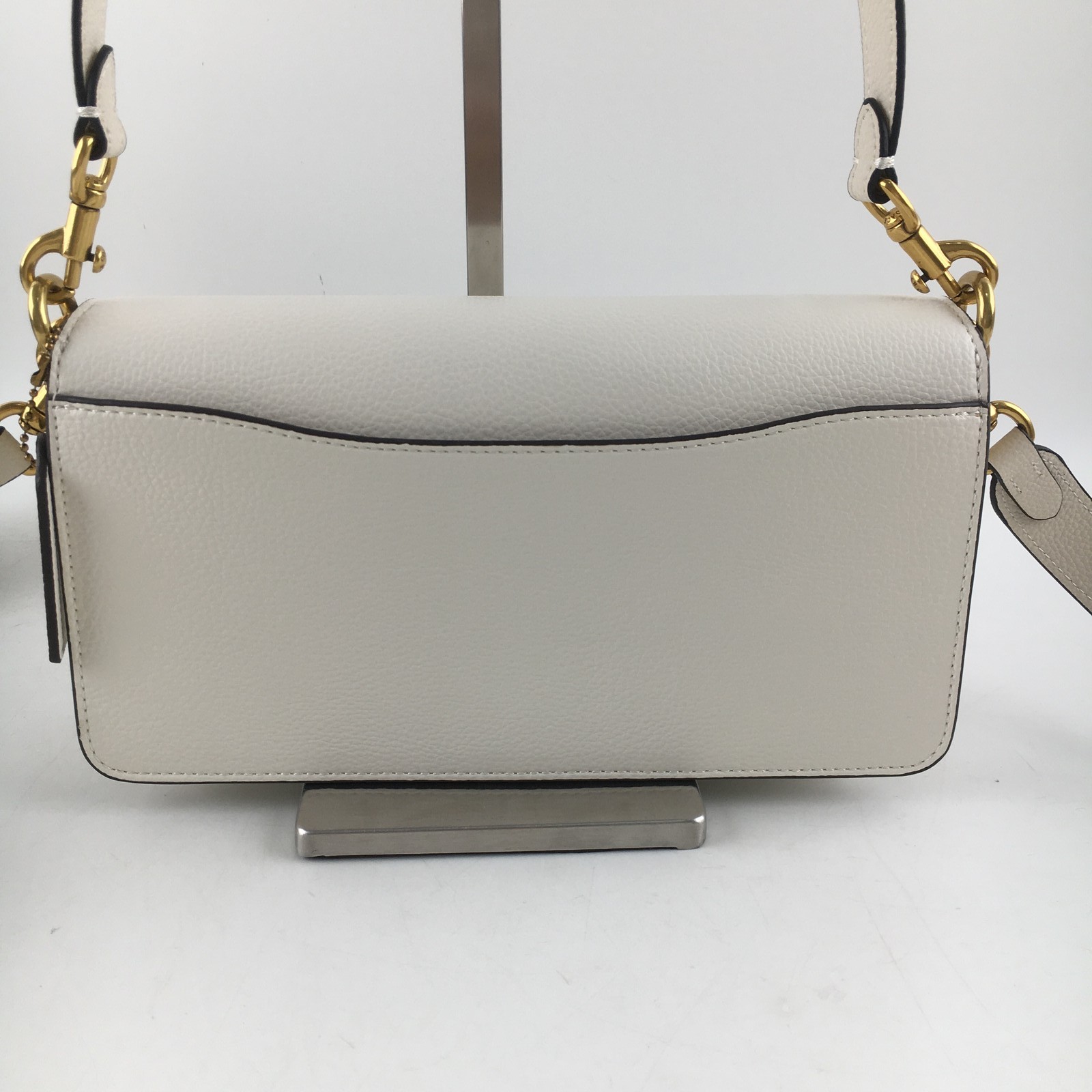 Coach Tabby Shoulder Bag 20 CM546 Chalk White Gold HW Outlet New Japan