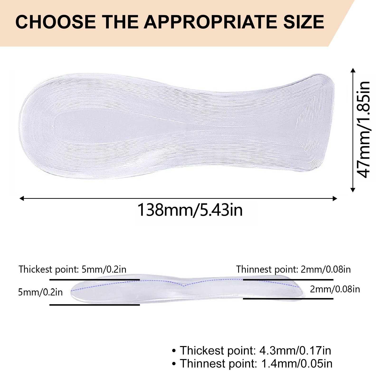 Heel Inserts for – Weight Shifting Insoles for High Heels, Inserts Comfort Pa…