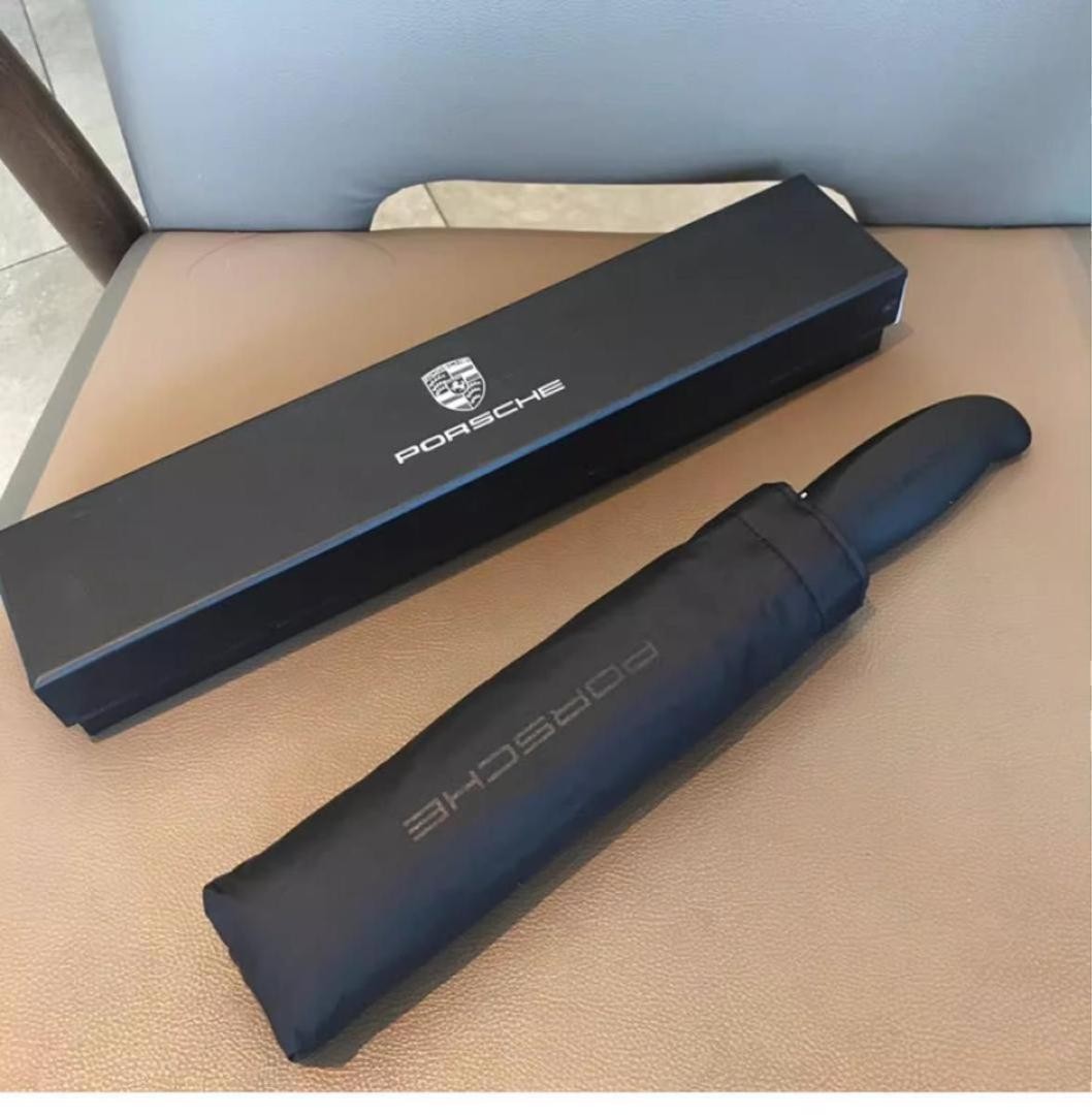Porsche Folding Auto Umbrella Windproof Gift with Box