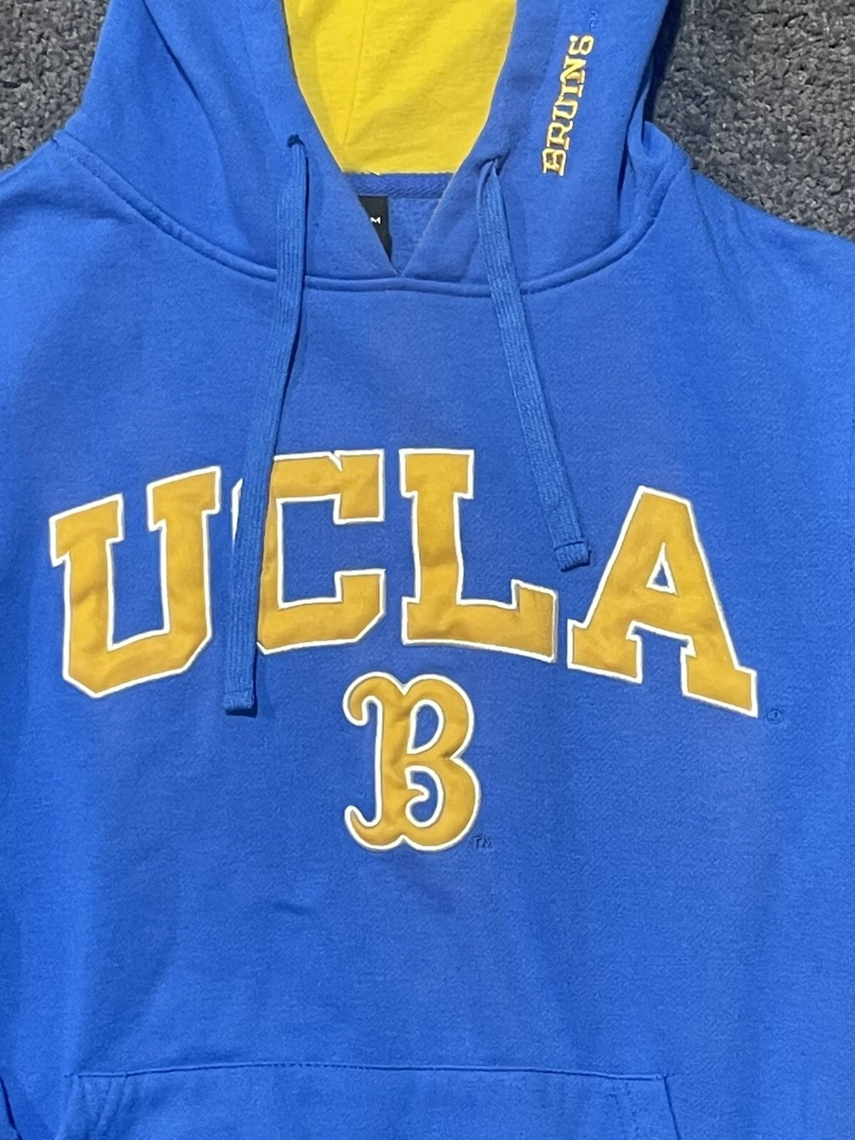 UCLA Bruins Hoodie Mens Small Sweatshirt Blue Basketball Football NCAA Pullover