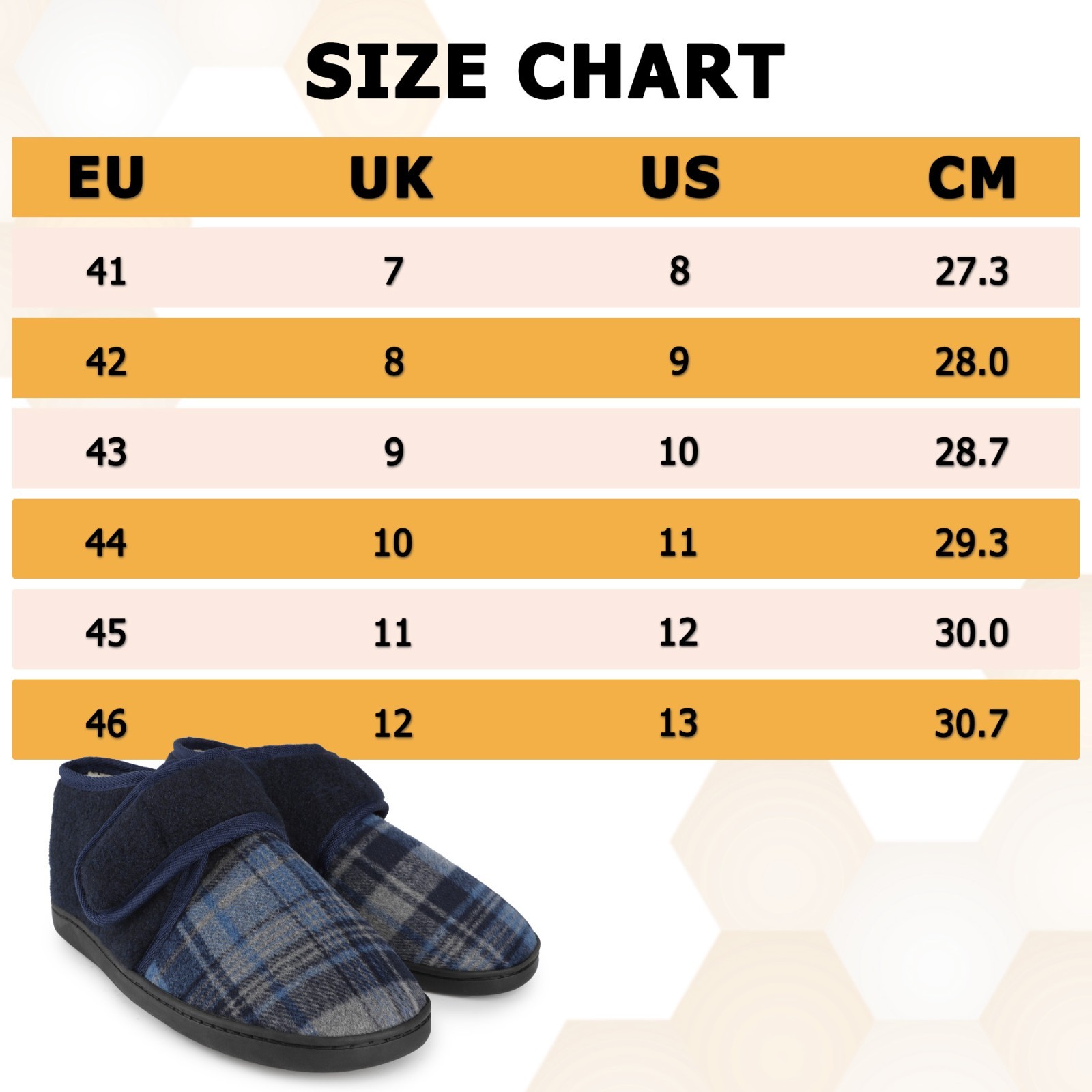 riemot Men’s Slippers Diabetic Swollen Feet Warm Adjustable Soft Slippers