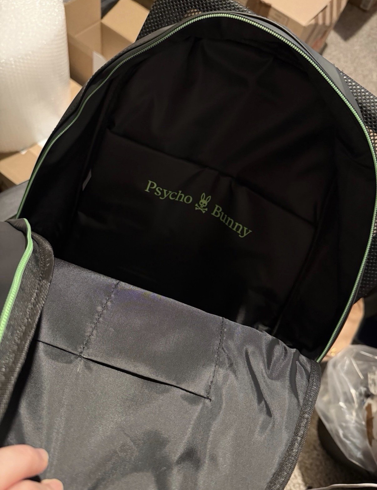 Psycho bunny rubberized Backpack