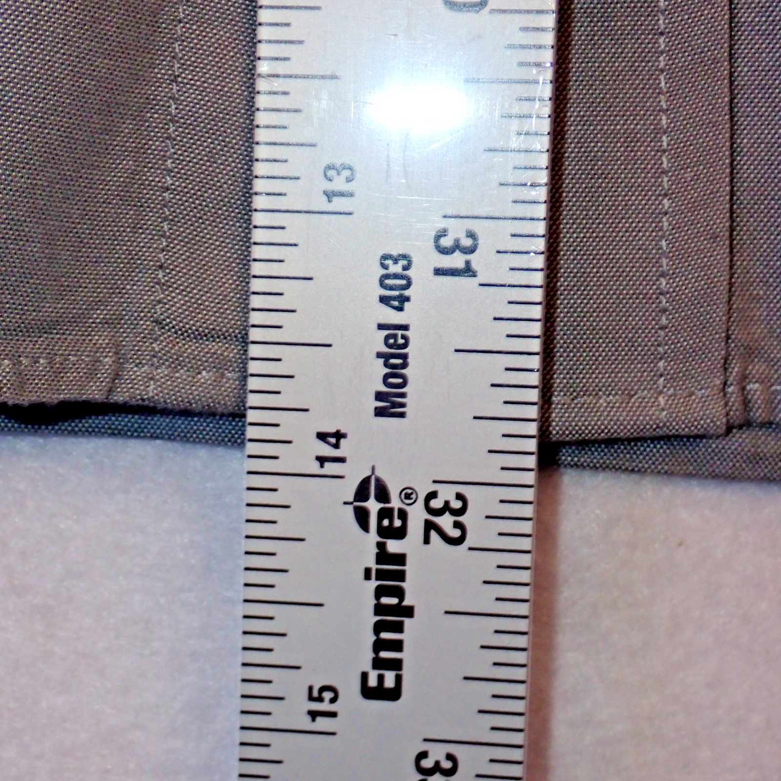 IZOD Dress Shirt Men’s L Gray Cotton Easy Care Pinpoint Oxford 16.5- 34/35