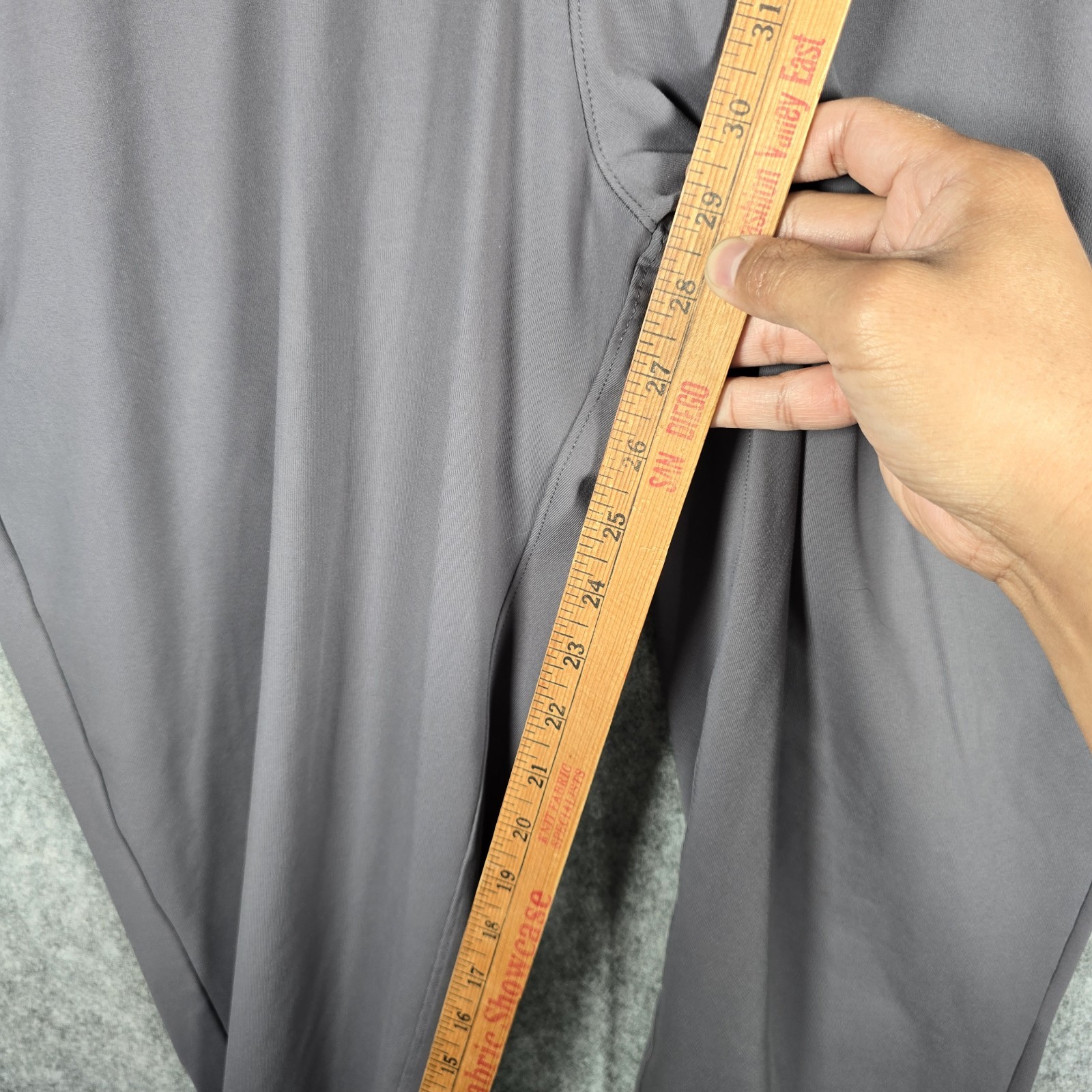 Public Rec Pants Mens 33×28.5 Gray Dealmaker Workday Five Pocket Chino Preppy
